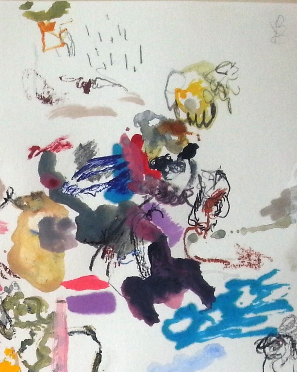 PAUL LOUIS VAN DEN BERGH (1967- ) Gemengde Techniek - "Flarderen" - 2015 kopen? Bied vanaf 145!