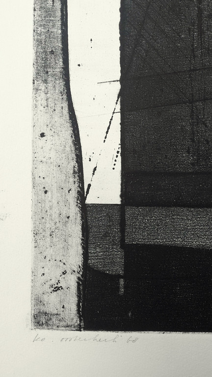 Ko Oosterkerk - Abstract, ets kopen? Bied vanaf 40!