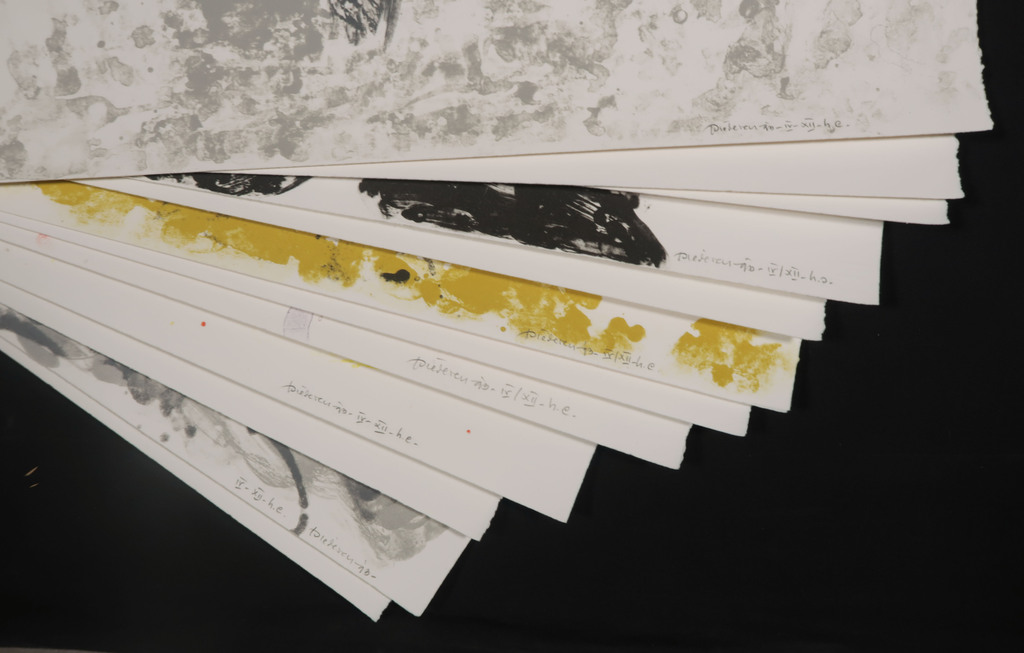 Jef Diederen: Portfolio met 7 Litho's naar teksten van Lucebert kopen? Bied vanaf 300!