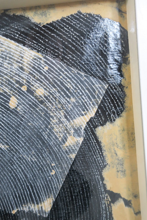 Ron Rooymans: Gemengde techniek, Kunst is onmogelijk - Ingelijst kopen? Bied vanaf 40!