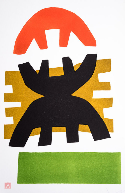 Giuseppe Capogrossi 'Composition', lithografie, 1979 kopen? Bied vanaf 220!