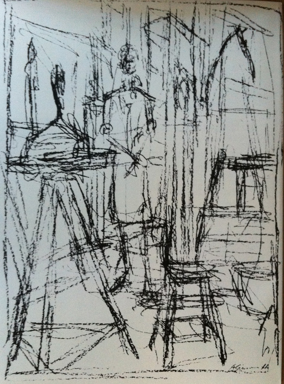 Giacometti, complete DLM met 3 originele litho's kopen? Bied vanaf 65!