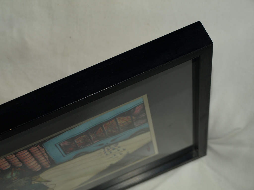 Ineke Swanevelt (1943) : Op het podium – Tekening – Gesigneerd & ingelijst -1981 kopen? Bied vanaf 1!