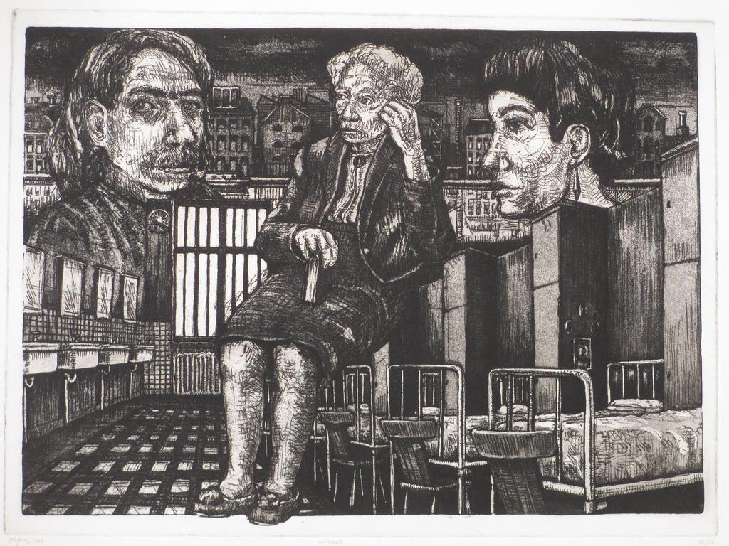 Pol Jong, Uitzicht, Ets 1977 kopen? Bied vanaf 1!