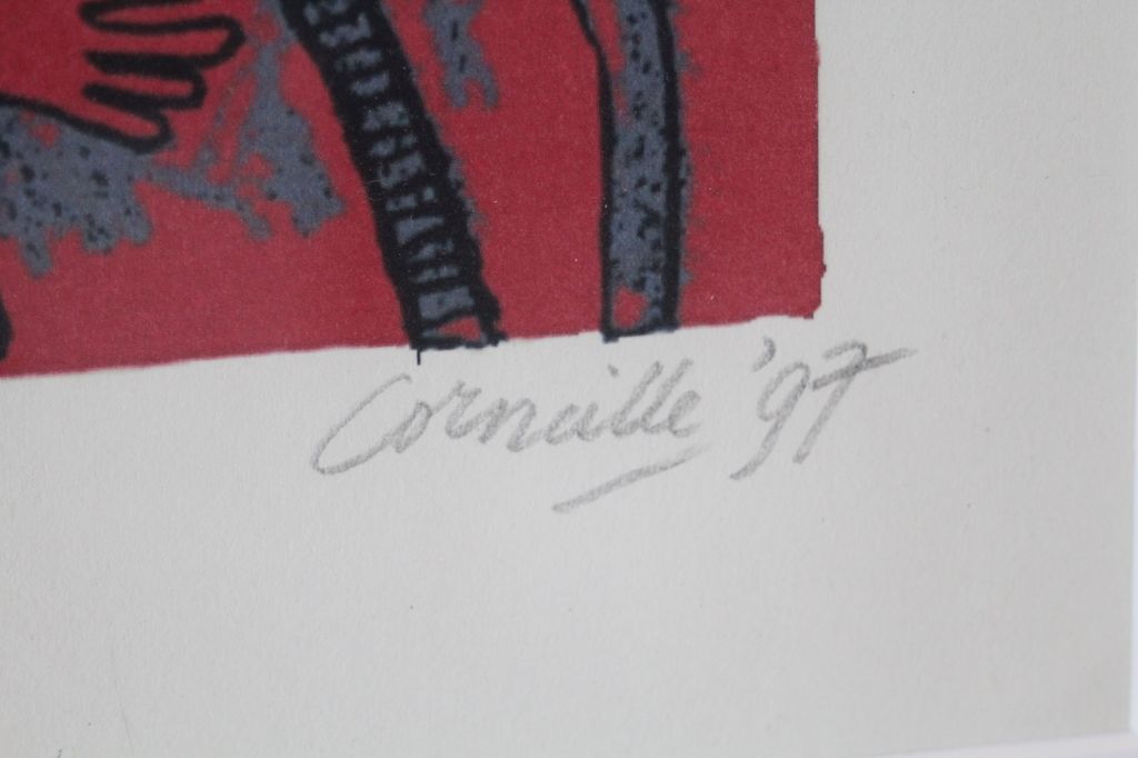 Corneille - ingelijste zeefdruk EA exemplaar - 1997 kopen? Bied vanaf 145!