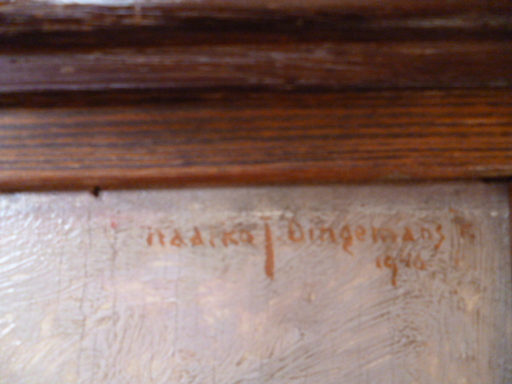 W.J.Dingemans Jr.-Olieverf-Roosje kopen? Bied vanaf 75!