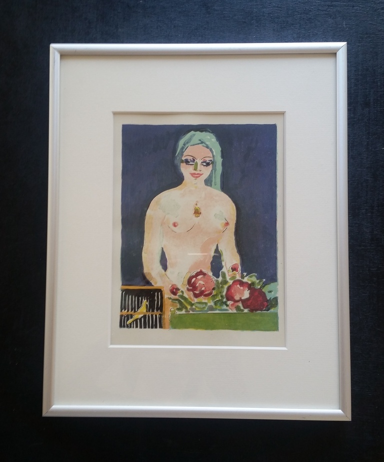 Kees van Dongen, Originele houtgravure uit 1955-" Le balcon fleuri "   kopen? Bied vanaf 75!
