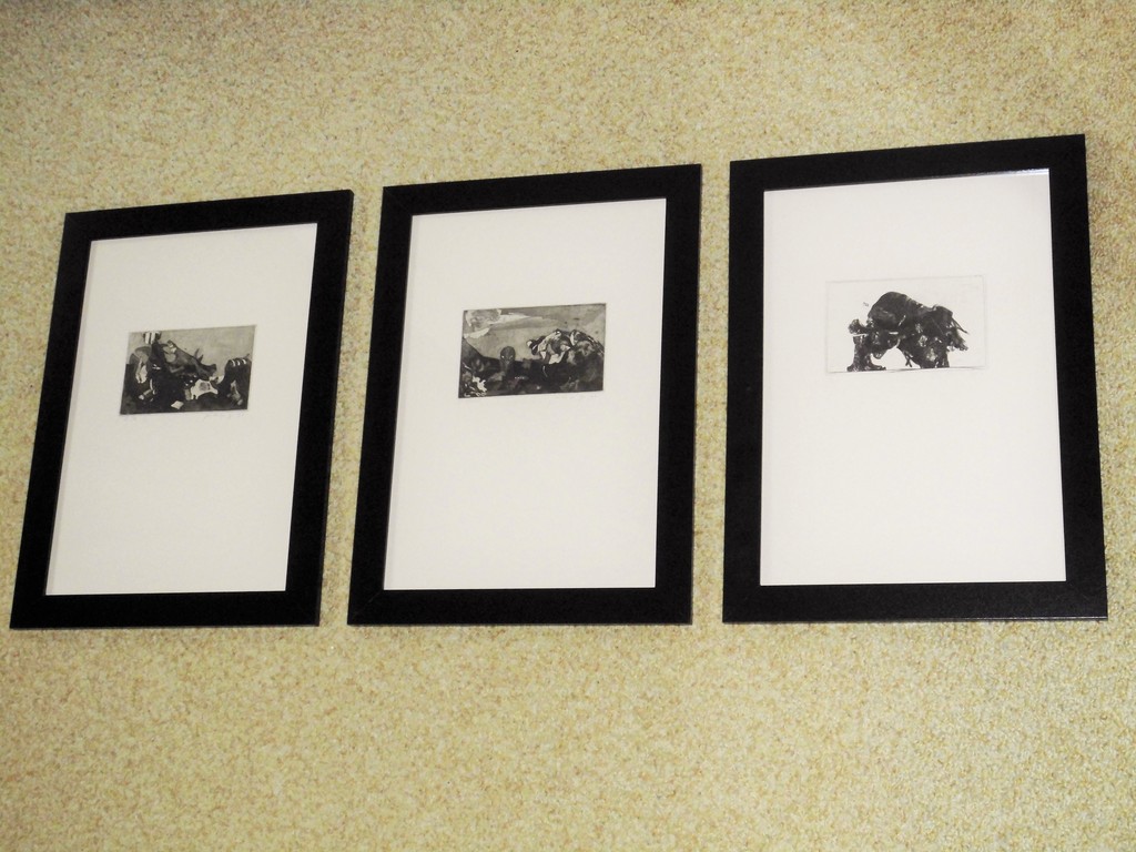 Jan Prins : 3 Kleine Ingelijste Grafiekjes : Stillevens kopen? Bied vanaf 20!