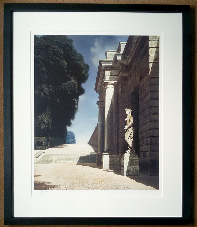 Carel Willink - Avenue in Versailles (mooi ingelijst, zeer groot) kopen? Bied vanaf 250!