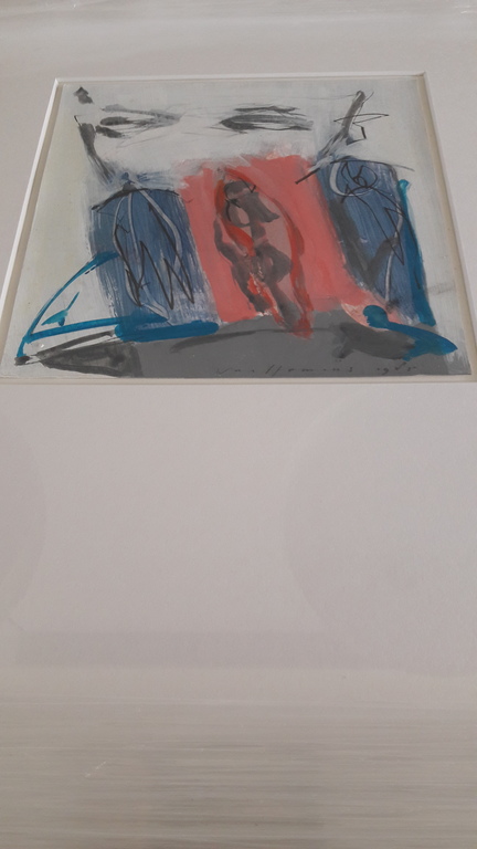 P Warffemius , zonder titel, gesigneerd ,Origineel acryl  kopen? Bied vanaf 50!