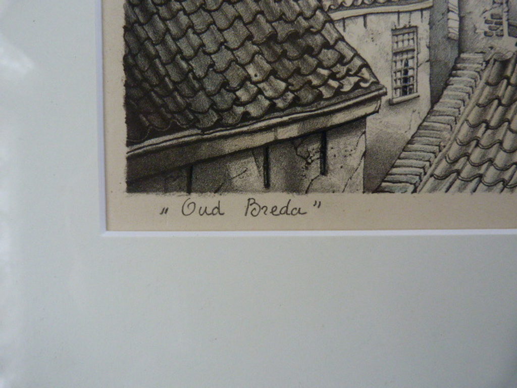 Litho Jan Srube - Oud Breda kopen? Bied vanaf 1!