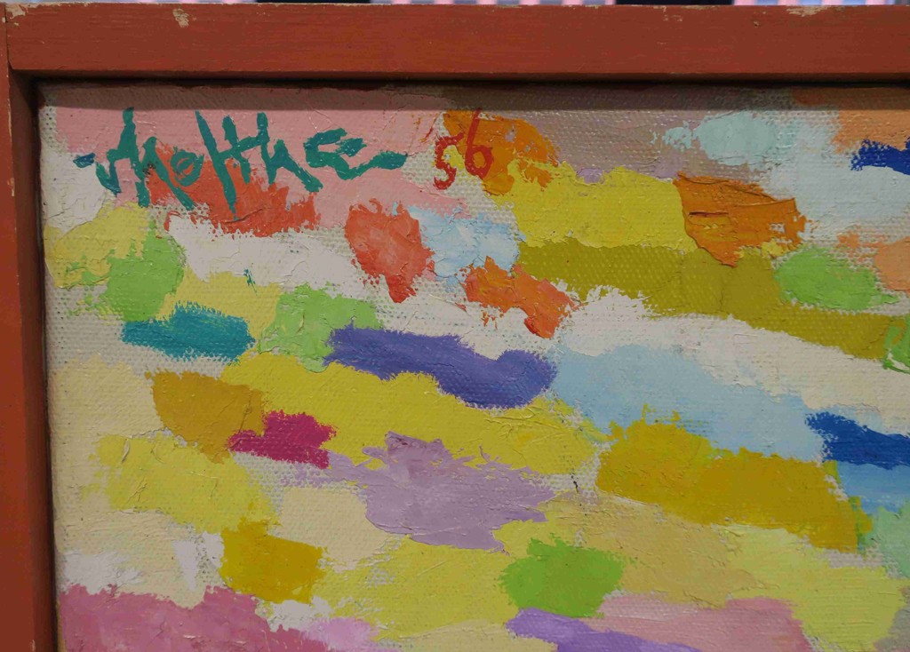 Jan van Holthe: Olieverf op doek, Geloof Hoop Liefde - Ingelijst (Groot!) kopen? Bied vanaf 200!