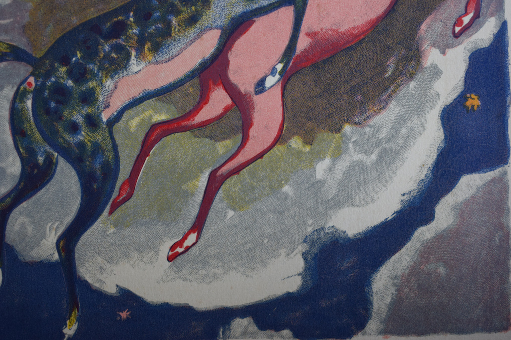 Kees van Dongen - Houtgravure - Oiseaux et Cheveaux kopen? Bied vanaf 30!