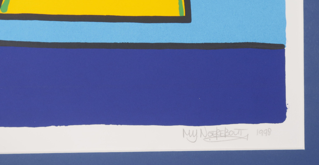 Marianne Naerebout: Zeefdruk, There is no fear, where there is faith kopen? Bied vanaf 40!