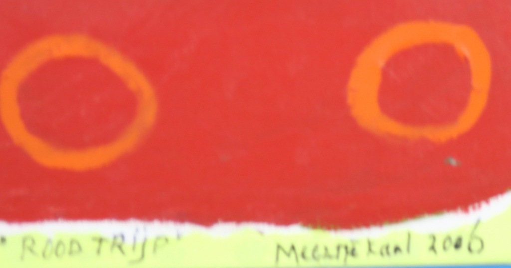 Meertje Kaal: Acryl op doek, Kerk, Synagoge en moskee maffia - Ingelijst kopen? Bied vanaf 1!