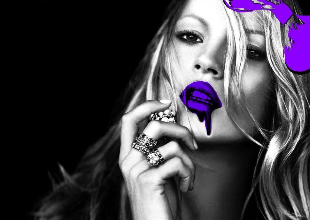 DEATH NYC - Large Print Painting "Kate Moss Drip P" Signed Numbered with COA kopen? Bied vanaf 1!