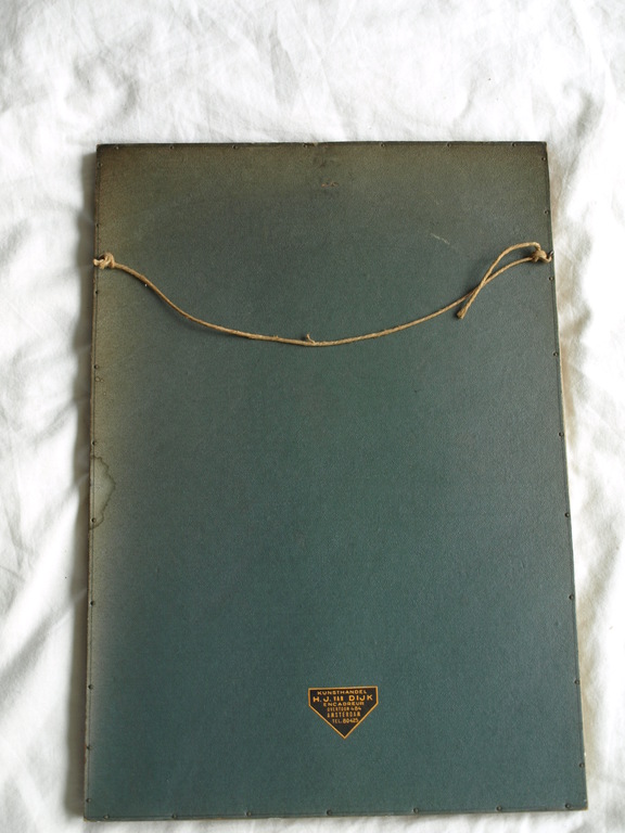 Cor de Wolff : Ets , Processie – gesigneerd & ingelijst – 1941 kopen? Bied vanaf 1!