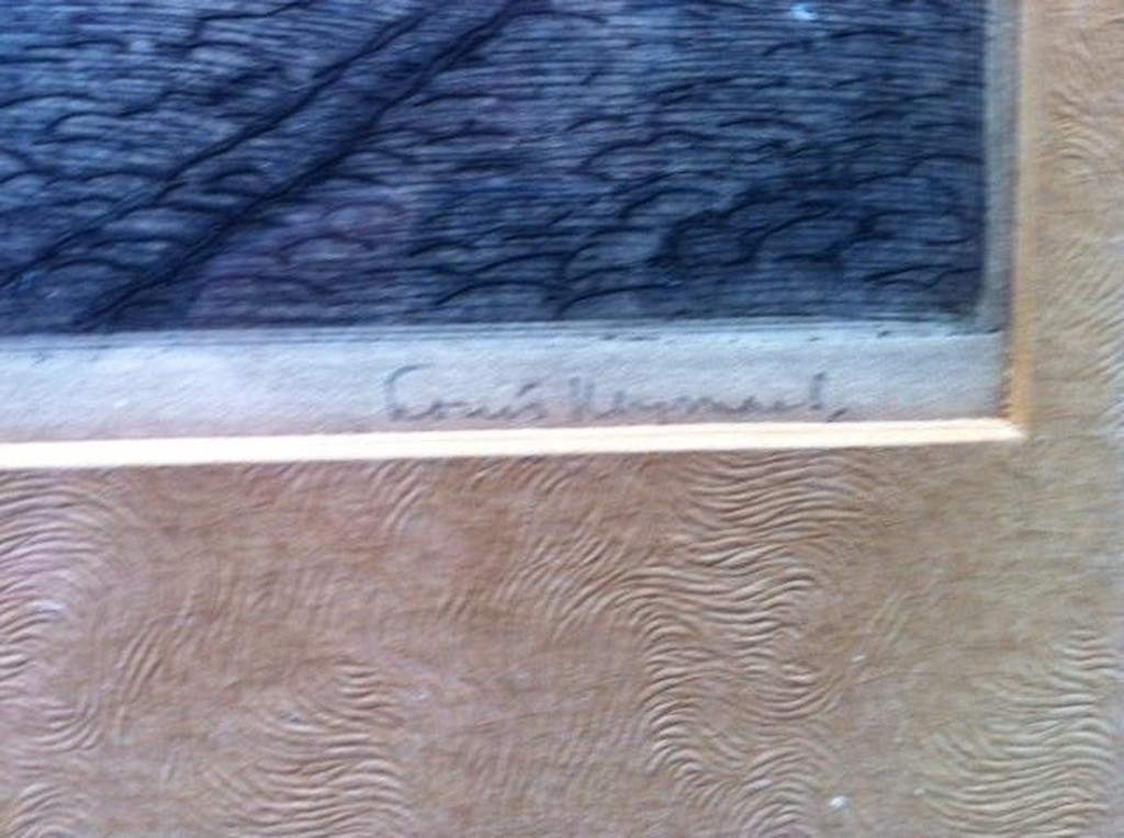 Louis Heijmans, genummerde ets, Kuiperspoort te Middelburg kopen? Bied vanaf 1!