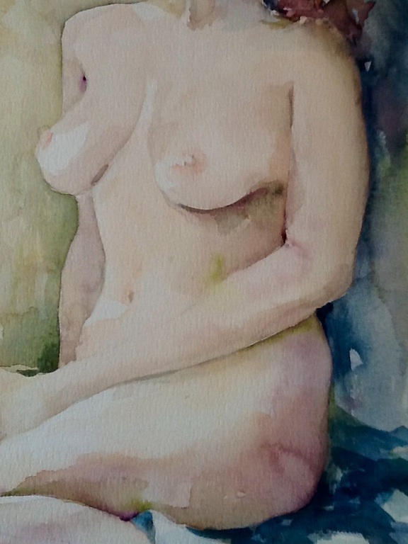 Irma van de Zande, aquarel, kopen? Bied vanaf 1!
