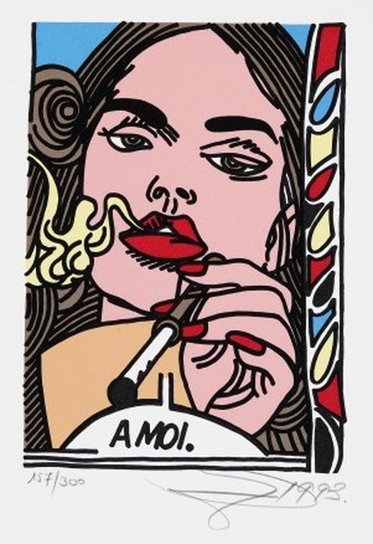 Erro: Zeefdruk, A moi verkocht voor € 35!