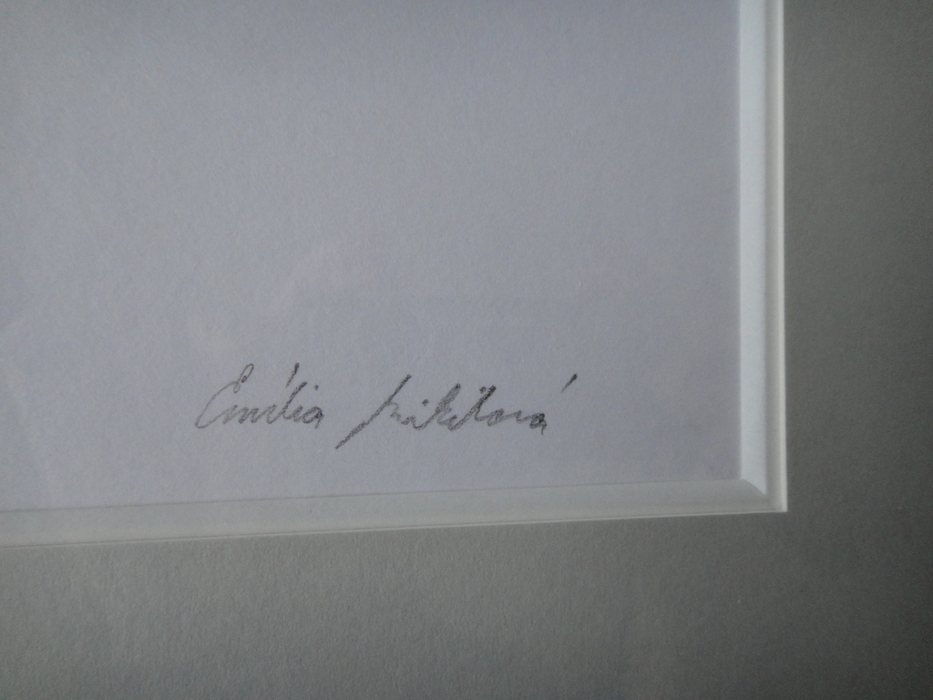 Russische school , tekening, zittend meisje  kopen? Bied vanaf 1!