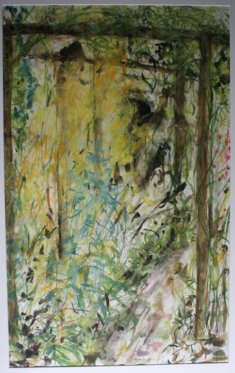 Monique Polak, aquarel, gulden roeden, 1997 kopen? Bied vanaf 40!