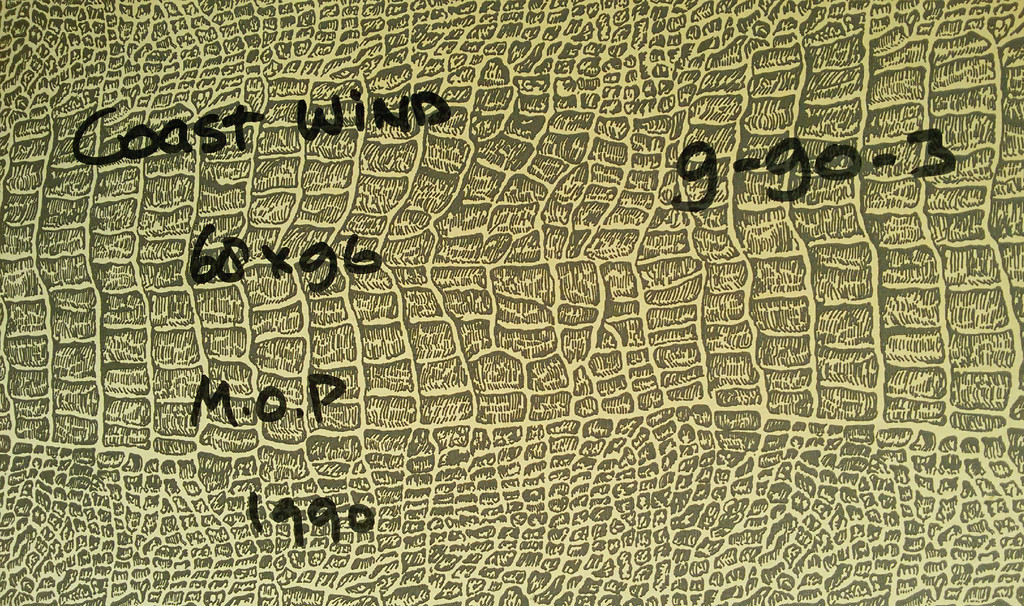 Hans Vanhorck - Coast wind, gemengde techniek op paneel (ingelijst, groot) kopen? Bied vanaf 550!