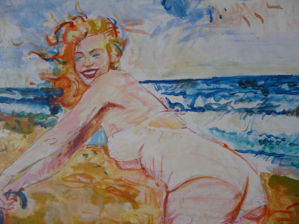 Leendert 'Leen' Kriens (1932-1997) Zonnige zomerdag olie/doek  150 x 110 kopen? Bied vanaf 400!