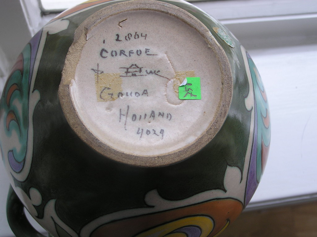 Zuid Holland Plateel, platelen Oorvaas decor Corfoe kopen? Bied vanaf 1!