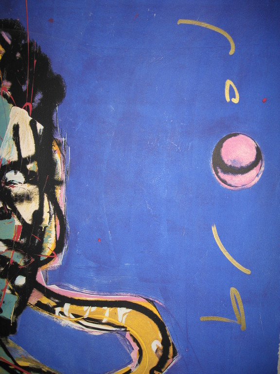Herman Brood: De saxofonist - zeefdruk - opl. 250 ex. kopen? Bied vanaf 179!