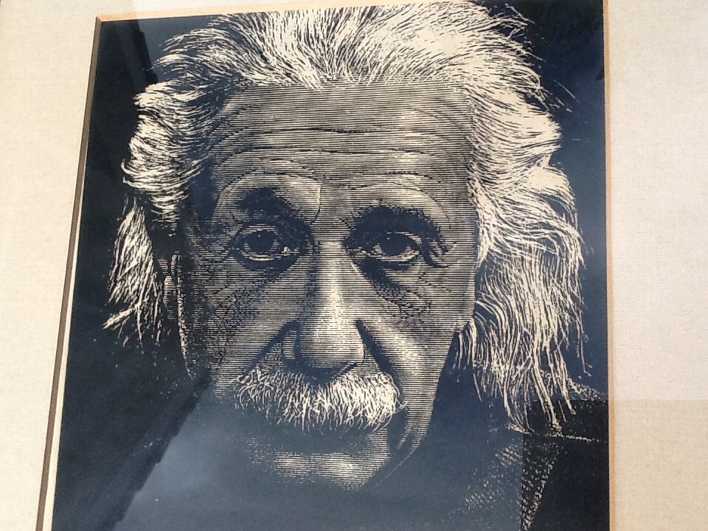 Peter Hebing 1948, Ets 24, Albert Einstein kopen? Bied vanaf 1!