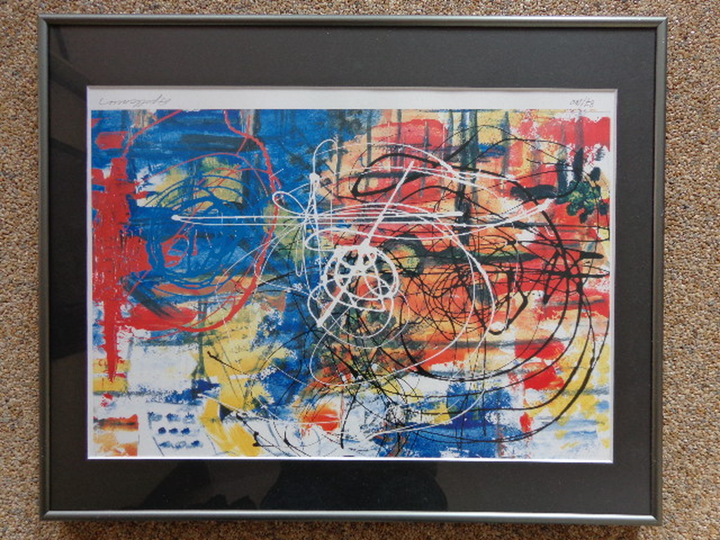 Apollonius Konijnenburg, litho + zijden stropdas, Rhapsody in Colour kopen? Bied vanaf 15!