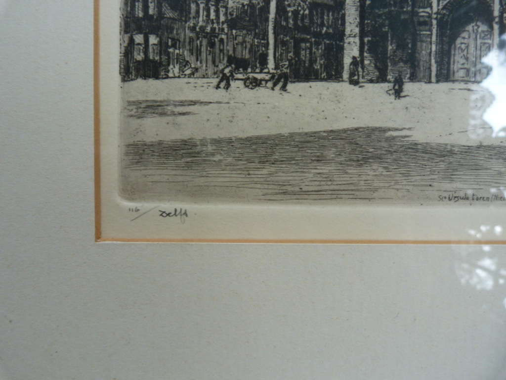  H.E. Roodenburg  -  Delft  -  St. Ursulatoren ( Nieuwe Kerk ) kopen? Bied vanaf 1!