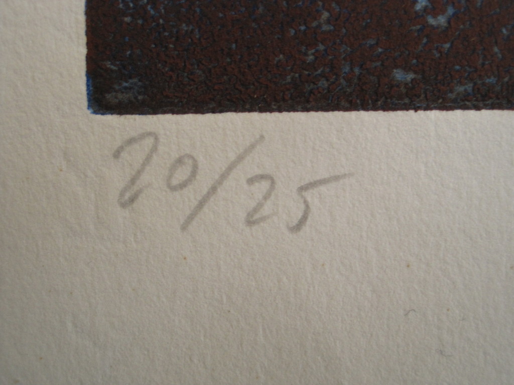 Fraaie gemengde Techniek "Je kwam met de dageraad" gesigneerd Menan 1973 kopen? Bied vanaf 1!