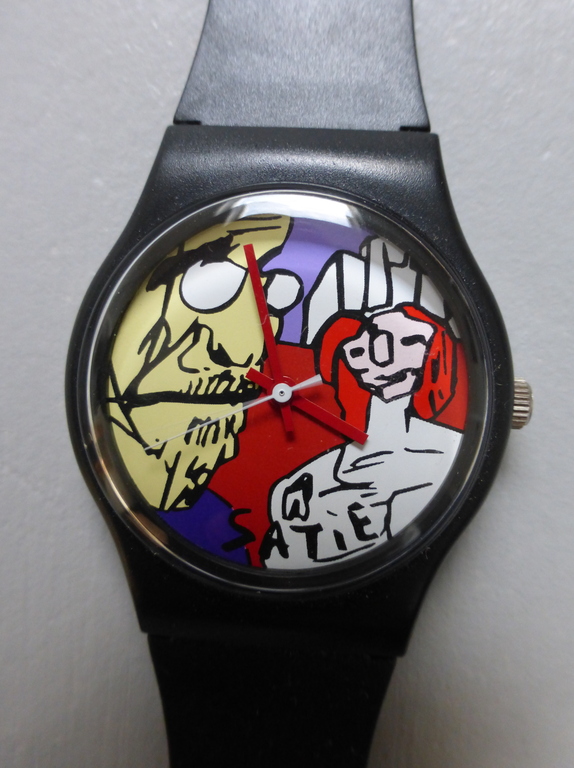 Herman Brood - zeldzaam polshorloge getiteld '' Satie '' verkocht voor € 69!