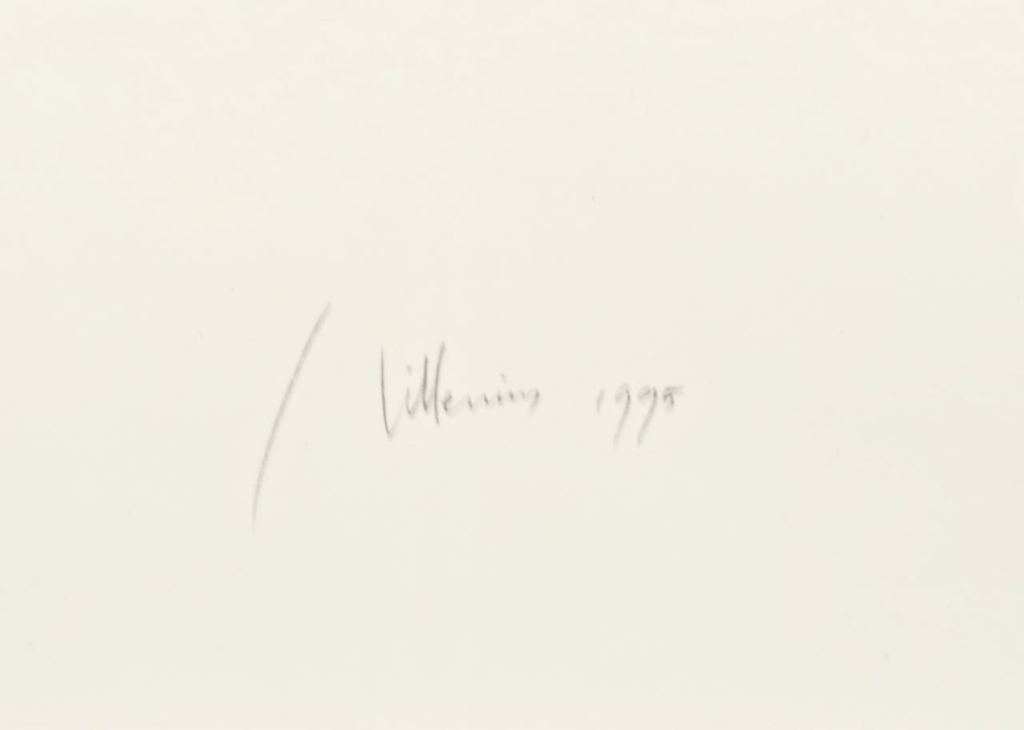 Jaap Hillenius: Litho, Zonder titel - Ingelijst kopen? Bied vanaf 1!