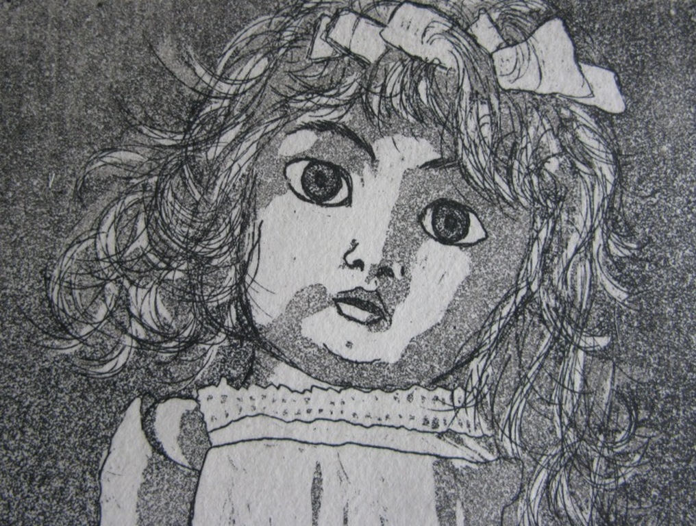 Paul Hillebrand - SCHARNIEREND POPJE (2e staat) - ets kopen? Bied vanaf 1!