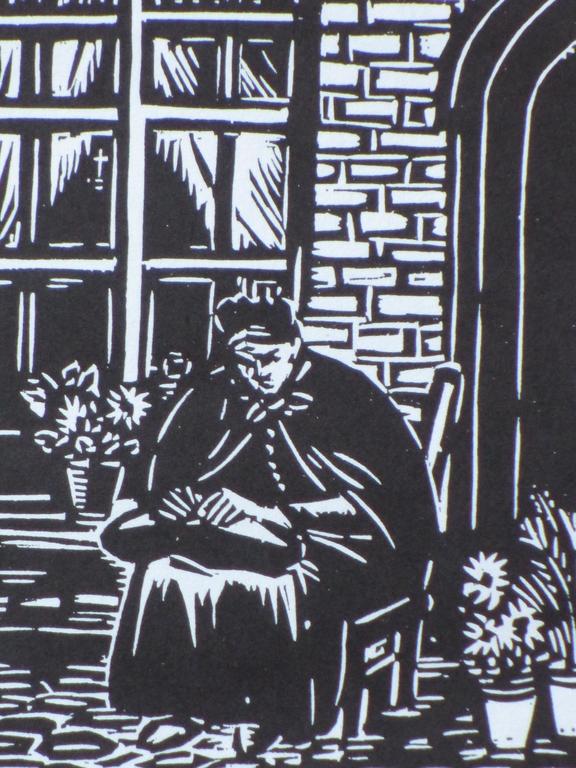 Frans Masereel, Kantwerkster, Houtsnede kopen? Bied vanaf 35!
