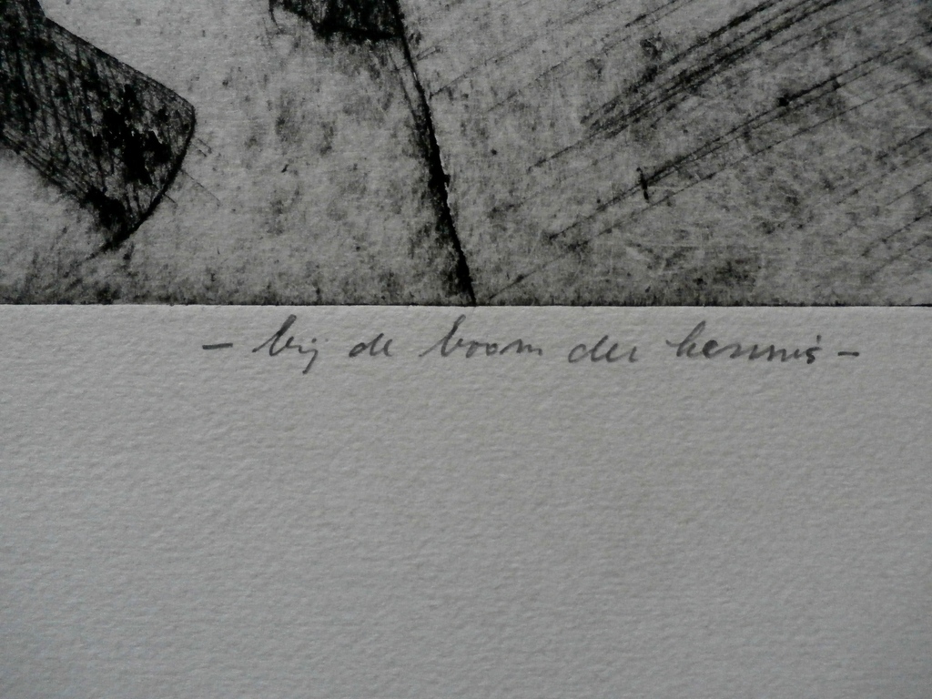 Wim Compier - ets: Bij de boom der kennis - Groot!  kopen? Bied vanaf 99!