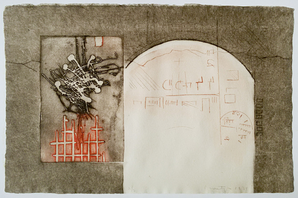 Jan Montyn - Helicopter Mekong, aquatint ets kopen? Bied vanaf 120!