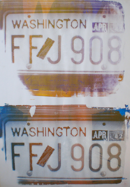 Leen Alting: Washington, zeefdruk (ingelijst) kopen? Bied vanaf 30!