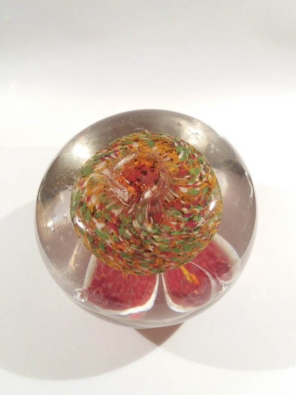 presse-papier met bloem 1960. kopen? Bied vanaf 1!