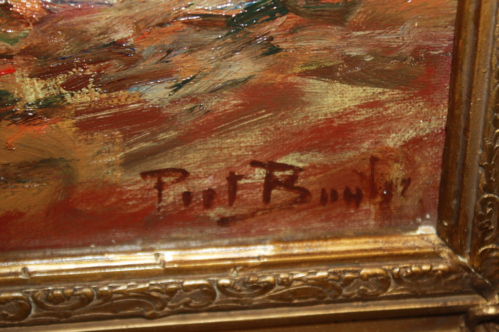 PIET BOUTER - BOSLANDSCHAP LANGS BRABANTS BEEKJE kopen? Bied vanaf 250!