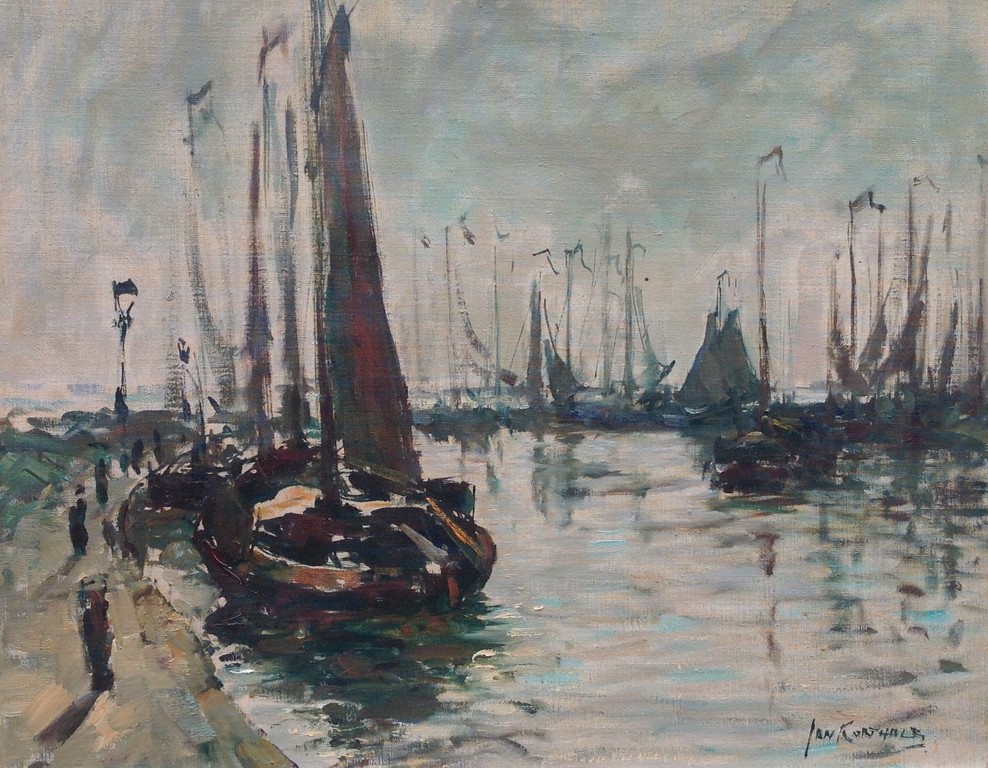 Jan Korthals, Havengezicht verkocht voor € 370!