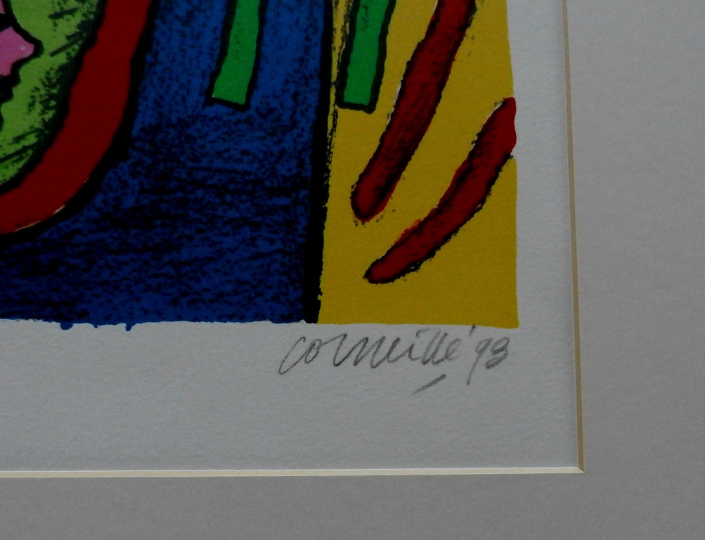 Corneille - Litho: Mount Rouge - 1998 - gesigneerd kopen? Bied vanaf 225!