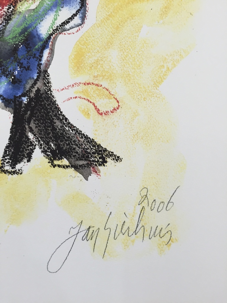 JAN SIERHUIS Originele E/A Piezo/Zeefdruk  Titel: De Dans 2006 kopen? Bied vanaf 1!