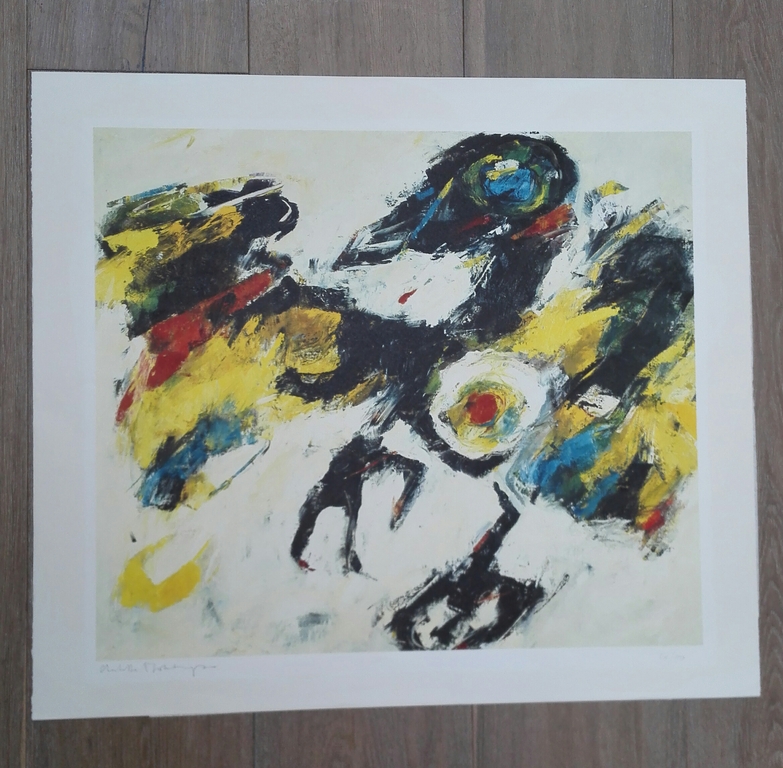 Charlotte Molenkamp, zeefdruk op papier kopen? Bied vanaf 75!