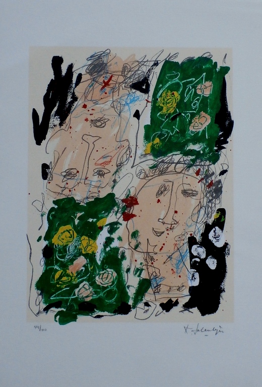 Kees Salentijn - litho - handgesigneerd  verkocht voor € 55!