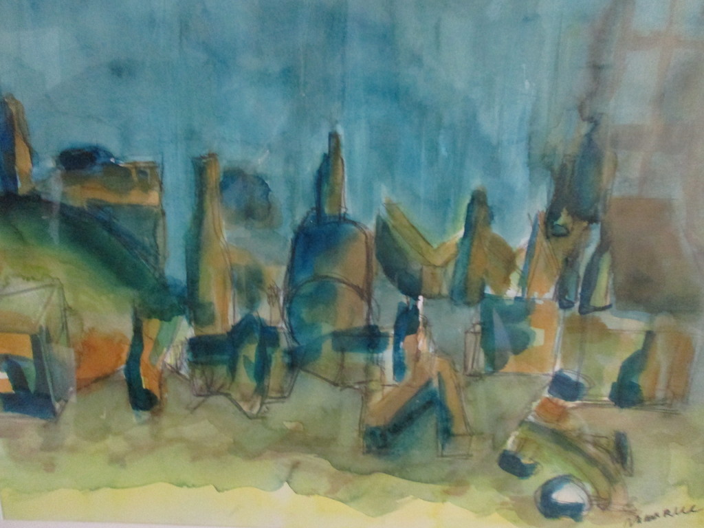 origineel werk van cesar manrique gesigneerd . kopen? Bied vanaf 35!