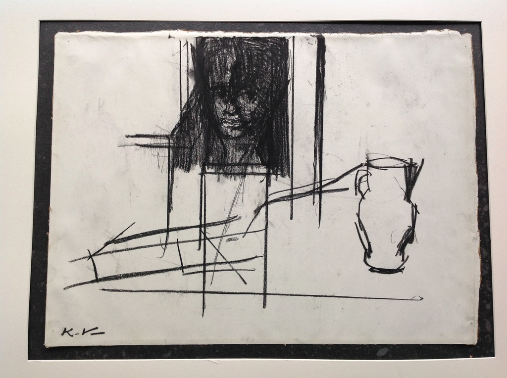 Houtskooltekening : Kees Verwey kopen? Bied vanaf 150!